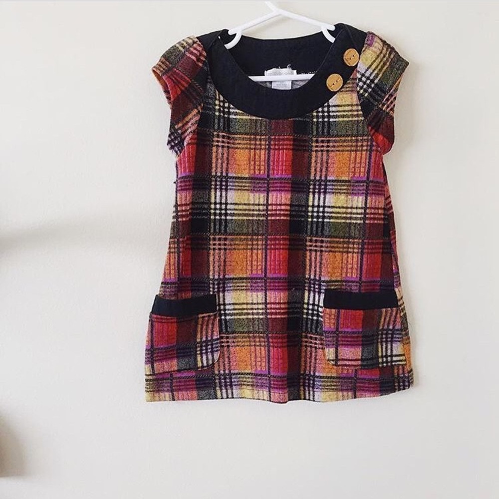 Teddy Bloom Plaid Dress